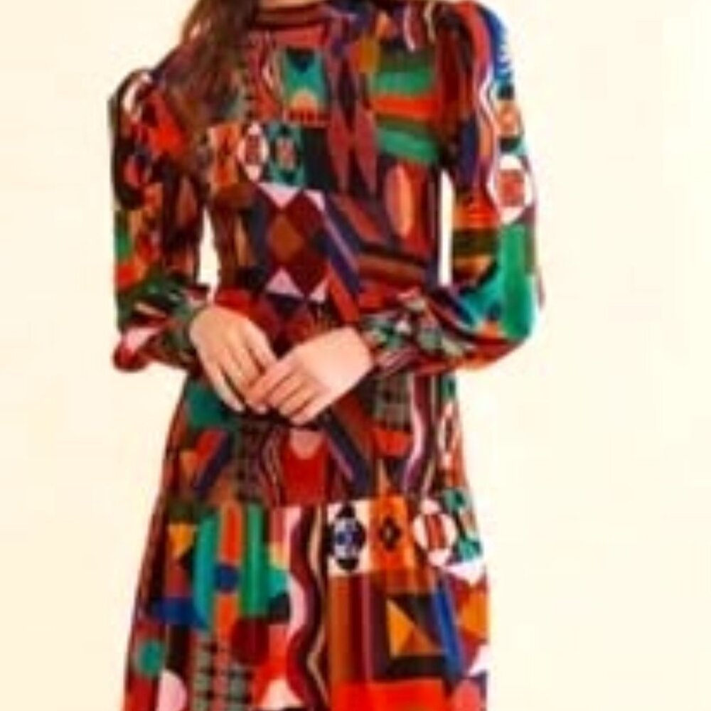 Size Medium Smocked Farm Rio Midi